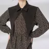 Jimmy Seio's 2021 autumn collection features a new autumn chanter-style suit dress for women, exuding a trendy vibe with floral chiffon on the street Application Scenario